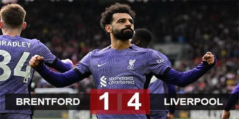 Soi kèo brentford vs liverpool - thành tích đối đầu